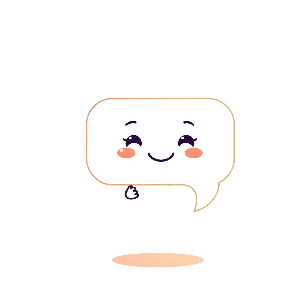 Friendly AI coach mascot